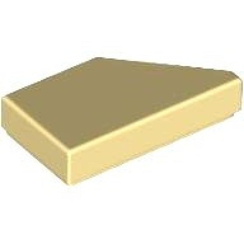 Tegel, Aangepast 1x2 wig links Tan