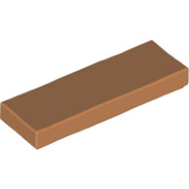 Tegel 1x3 Medium Nougat