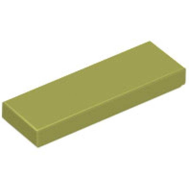 Tegel 1x3 Olive Green