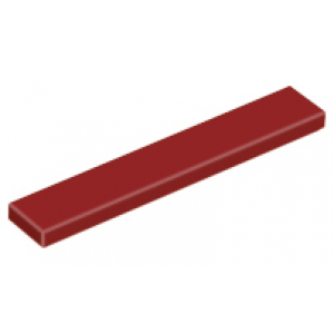 Tegel 1x6 Dark Red