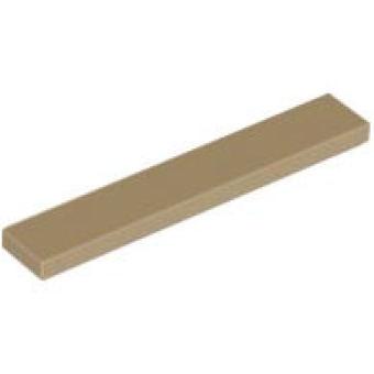 Tegel 1x6 Dark Tan
