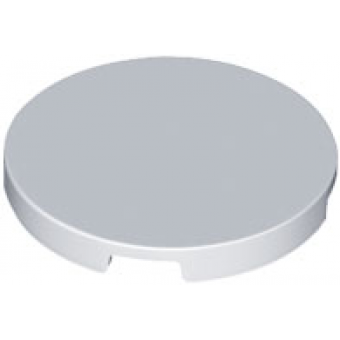 Tegel rond 3x3 Light Bluish Gray