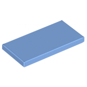 Tegel 2x4 Medium Blue