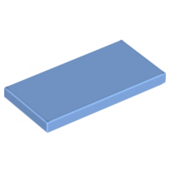 Tegel 2x4 Medium Blue