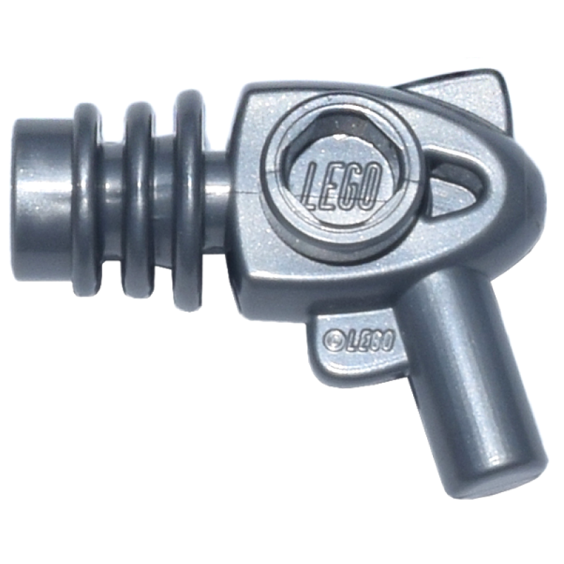 Wapen Ruimte Straal Pistool - Warmte verspreiders Flat Silver