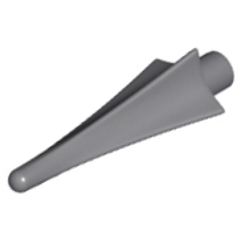 Wapen, Speer Punt Dark Bluish Gray