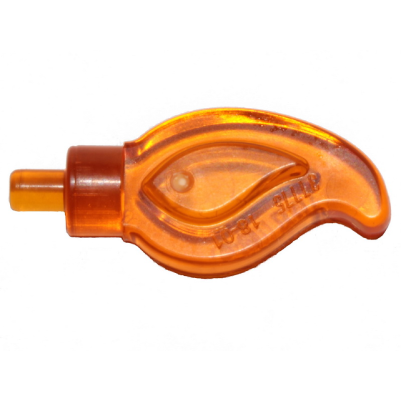 Golf / Vlam, klein (vlam kandelaar) Trans Orange