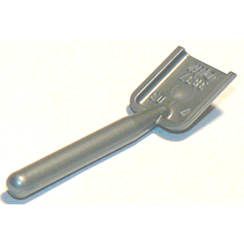 Schep (rond steeleinde) Flat Silver