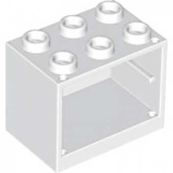 Container, Kast 2x3x2 White