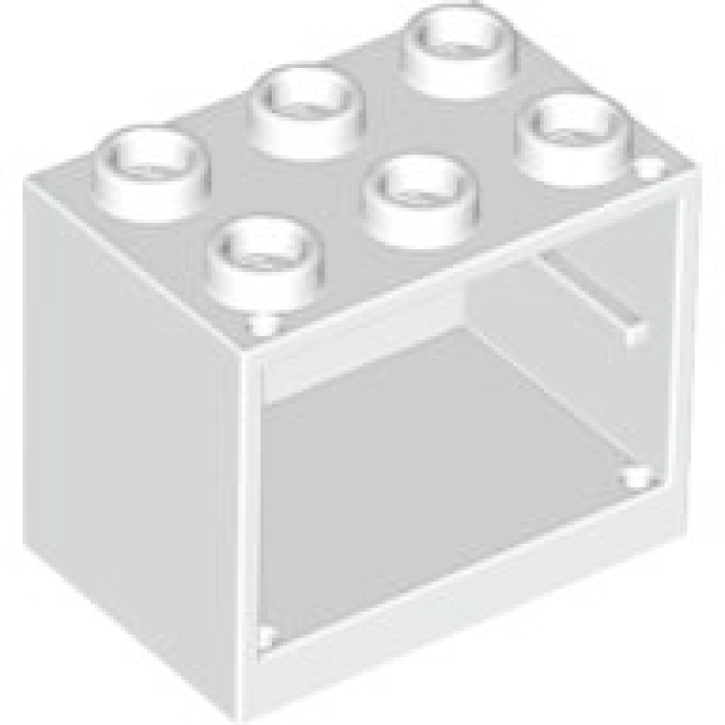 Container, Kast 2x3x2 White