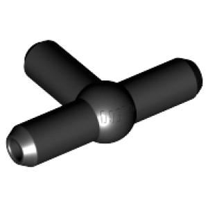 Pneumatisch T-Stuk Nieuwe Stijl (T Staaf) Black