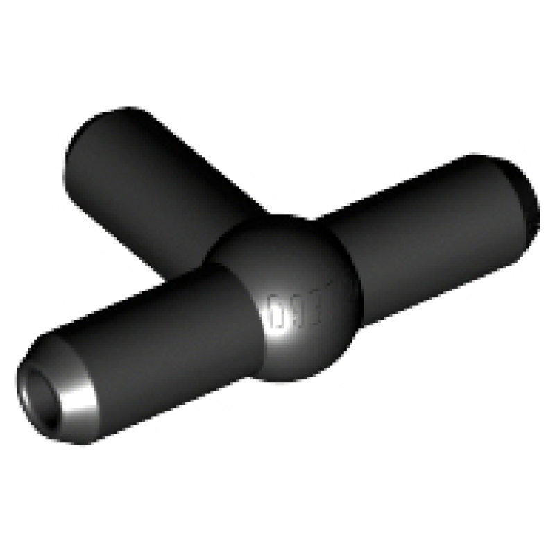 Pneumatisch T-Stuk Nieuwe Stijl (T Staaf) Black