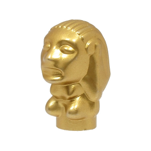 Peruaans Tempel Idool, Golden Idol Metallic Gold