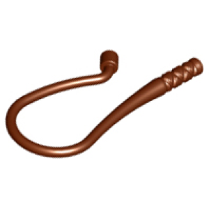  Wapen, Zweep, Gebogen, Flexible Reddish Brown