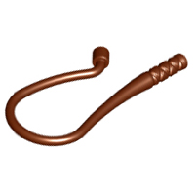  Wapen, Zweep, Gebogen, Flexible Reddish Brown
