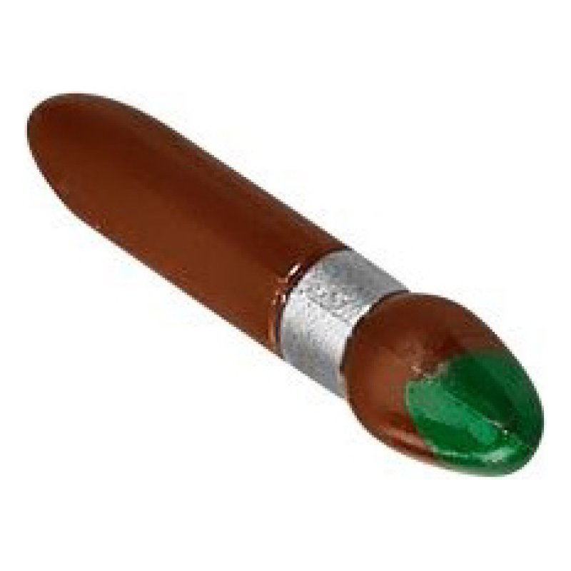 Verf Kwast met Groene Top Reddish Brown