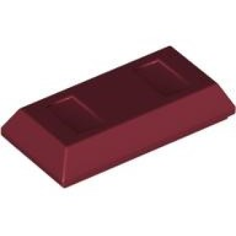 Blok, Staaf (goudstaaf) Dark Red