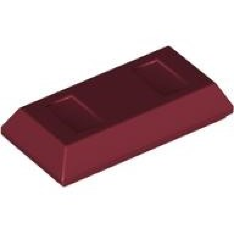 Blok, Staaf (goudstaaf) Dark Red