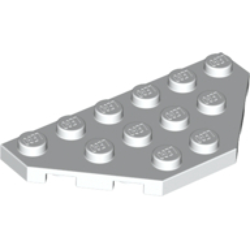 Wig, Plaat 3x6 White