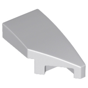 Wig 2x1x2/3 rechts Light Bluish Gray