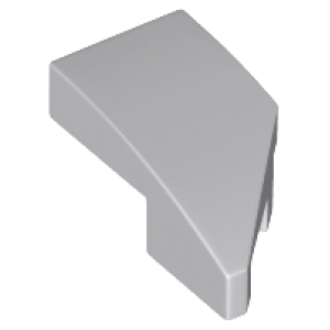 Wig 2x1x2/3 links Light Bluish Gray