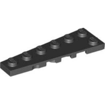 Wig, Plaat 6x2 links Black